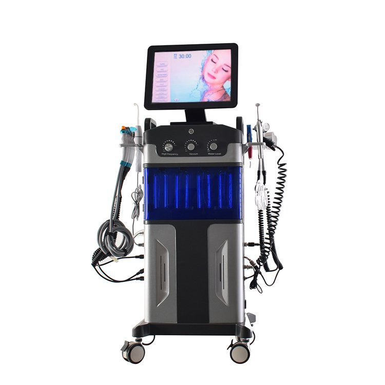 USA Popular 12 in 1 Diamond Peeling Hydro Water Jet Aqua Facials Machine Facial Care Hydra Dermabrasion Machine